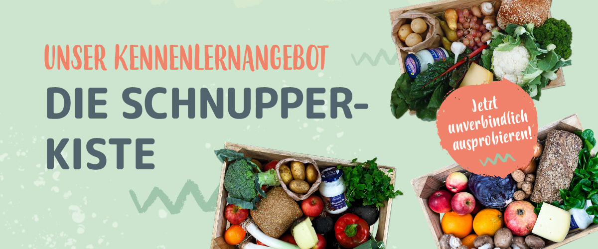 Die Schnupperkiste - Jetzt unverbindlich unser Angebot ausprobieren