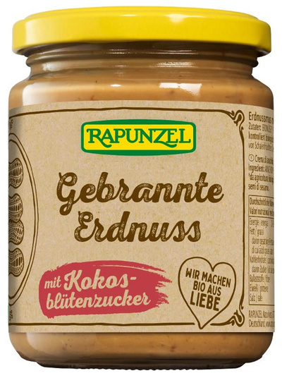 Produktfoto zu Rapunzel - Gebrannte Erdnuss mit Kokosblütenzucker - 250g