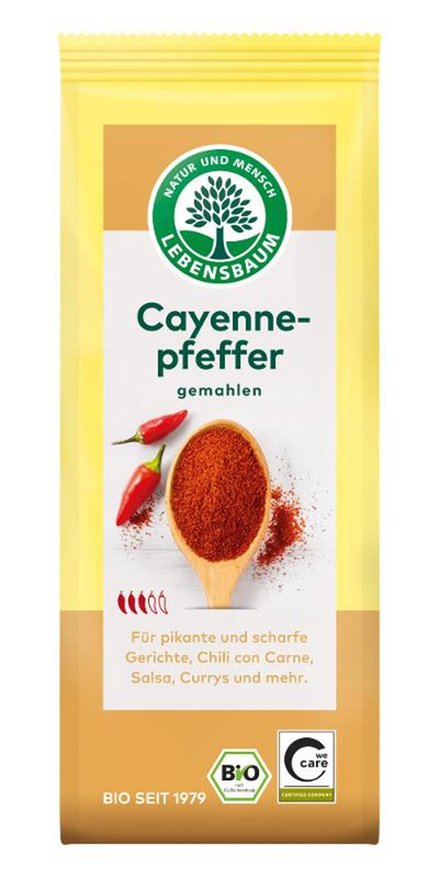 Produktfoto zu Lebensbaum - Cayennepfeffer - 50g