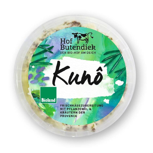 Produktfoto zu Butendieker - Kuno, Frischkäse mit Kräuter - 150g