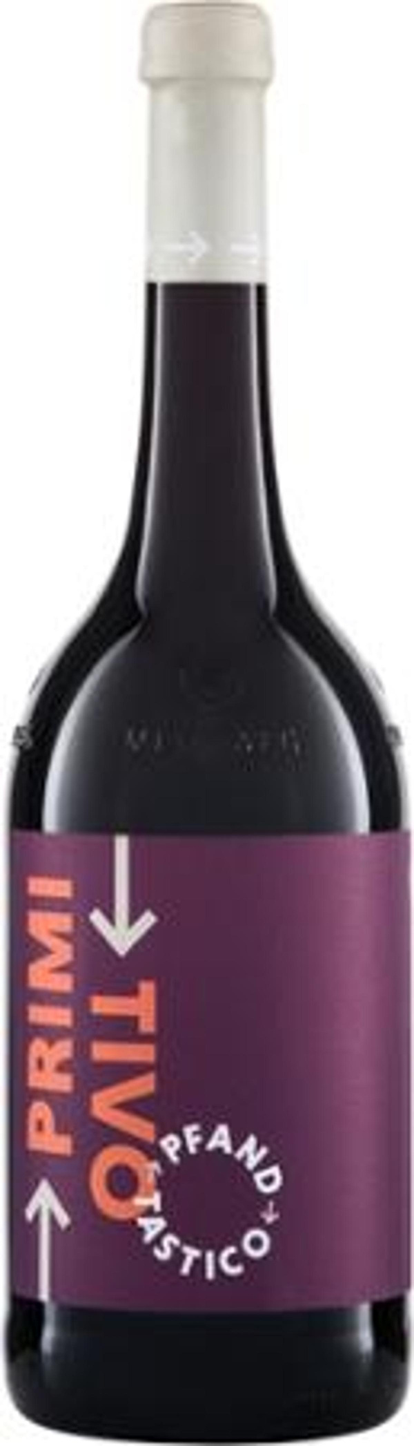 Produktfoto zu PFANDtastico Primitivo IGT Puglia, trocken - 0,75l Mehrweg