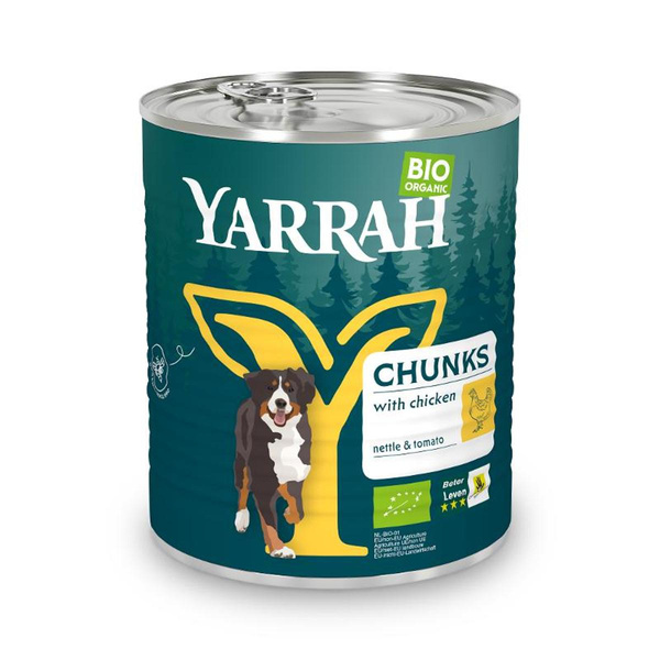 Produktfoto zu Yarrah - Hundefutter Huhn - 820g