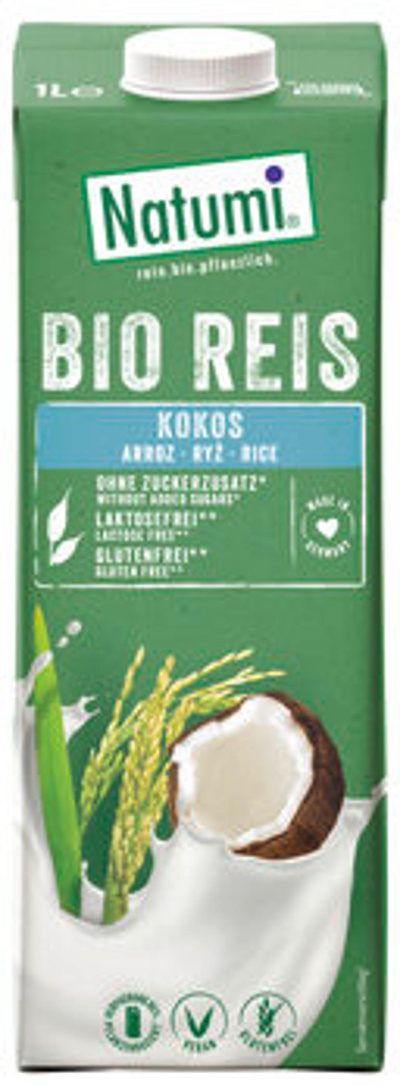 Produktfoto zu Natumi - Reis Kokosdrink - 1l