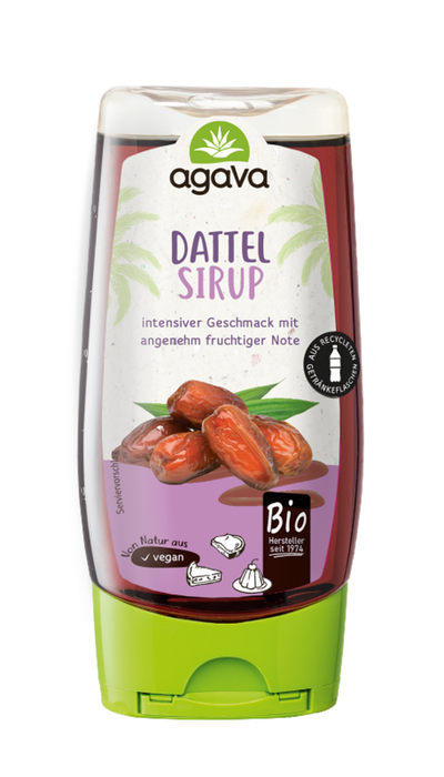 Produktfoto zu Agava Dattelsirup - 350g
