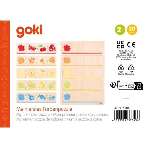 Produktfoto zu Mein erstes Farbenpuzzle