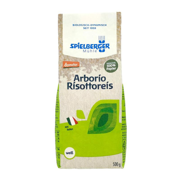 Produktfoto zu Spielberger - Risottoreis Arborio, weiß - 500g