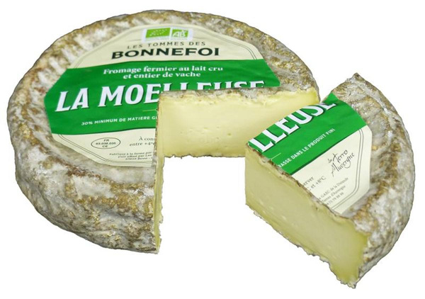 Produktfoto zu Vallèe Verte - Tomme fermière La Moelleuse - 53% Fett i. Tr.
