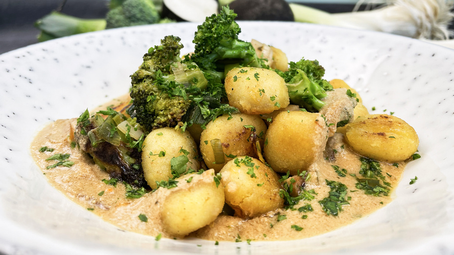 Rezeptbild für 41. Asiatische Gnocchi-Pfanne