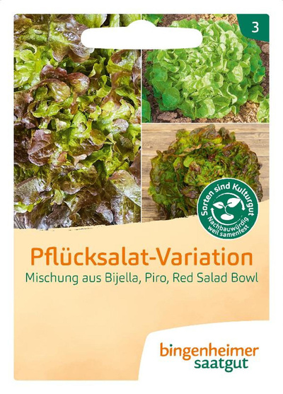Produktfoto zu Saatgut - Pflücksalatmischung