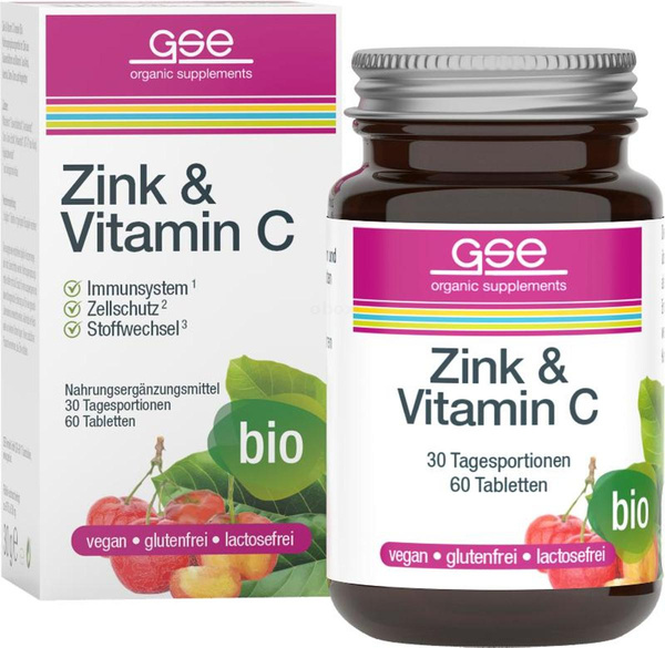 Produktfoto zu GSE - Zink + Vitamin C Complex - 30g