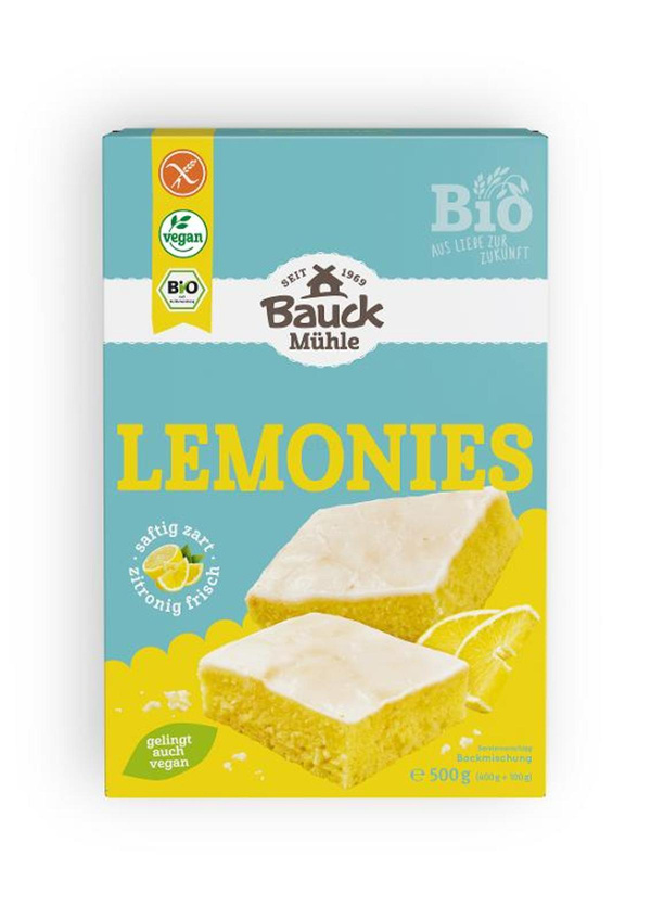 Produktfoto zu Bauck Mühle - Backmischung Lemonies, glutenfrei - 500g