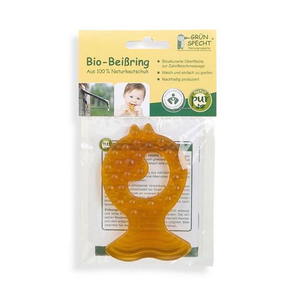 Produktfoto zu Grünspecht Beißring Fisch - 1 Stück