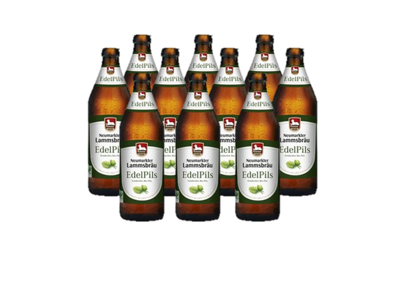 Produktfoto zu Lammsbräu - Bio Pils - 10 x 0,5l