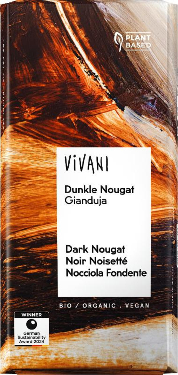Produktfoto zu Vivani - Dunkle Nougat - 80g