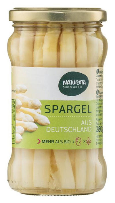 Produktfoto zu Naturata - Spargel weiß - 280g