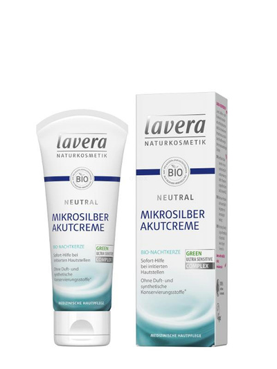 Produktfoto zu Lavera - Neutral Mikrosilber Akutcreme - 75ml